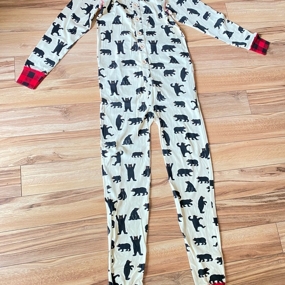 Little Blue House brand sleeper by Hatley. Black Bear print. - Picture 4 of 6
